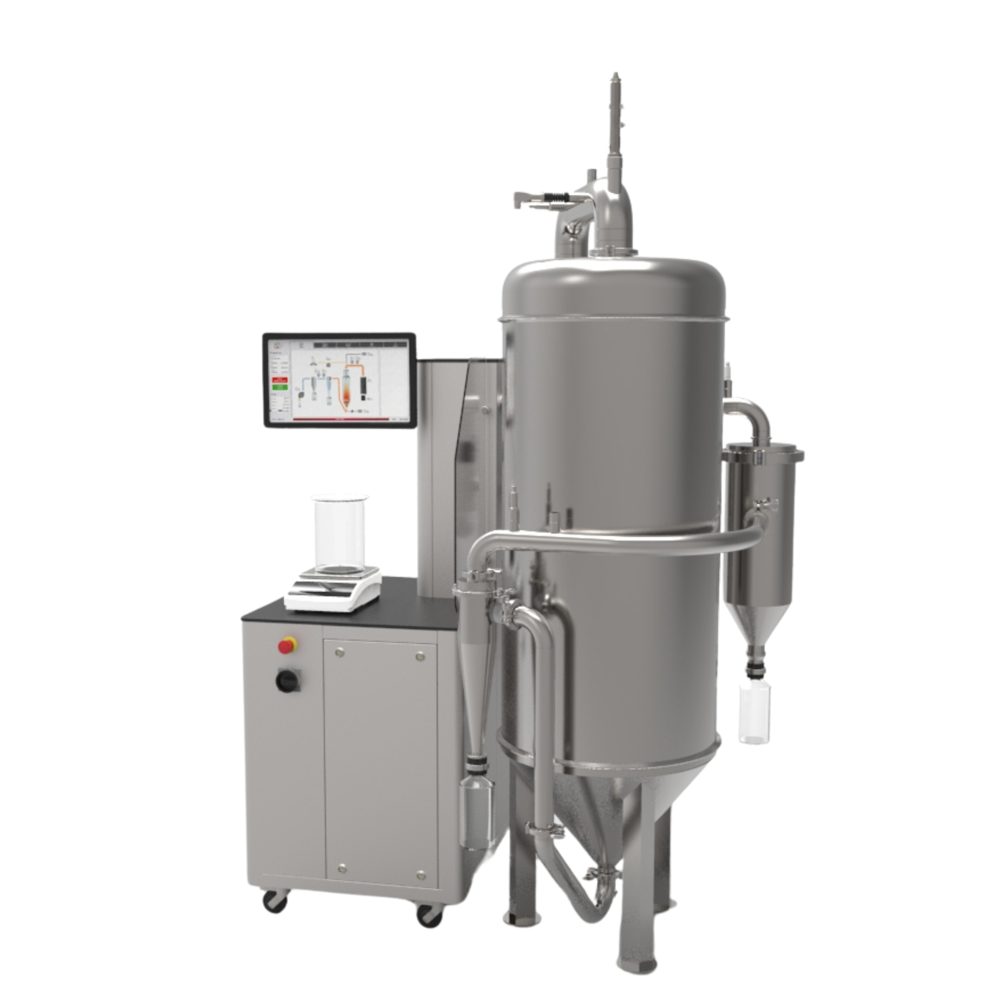 Pilot-scale spray dryers