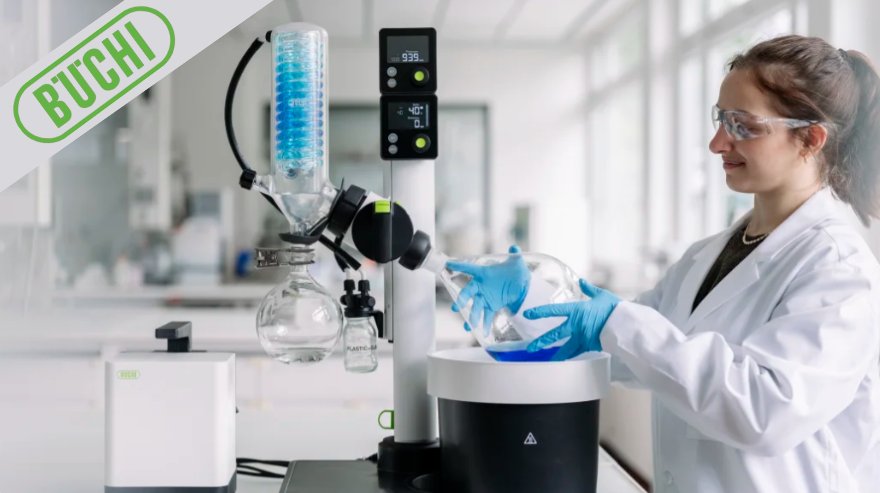 Nová rotační vakuová odparka BUCHI Rotavapor R-180
