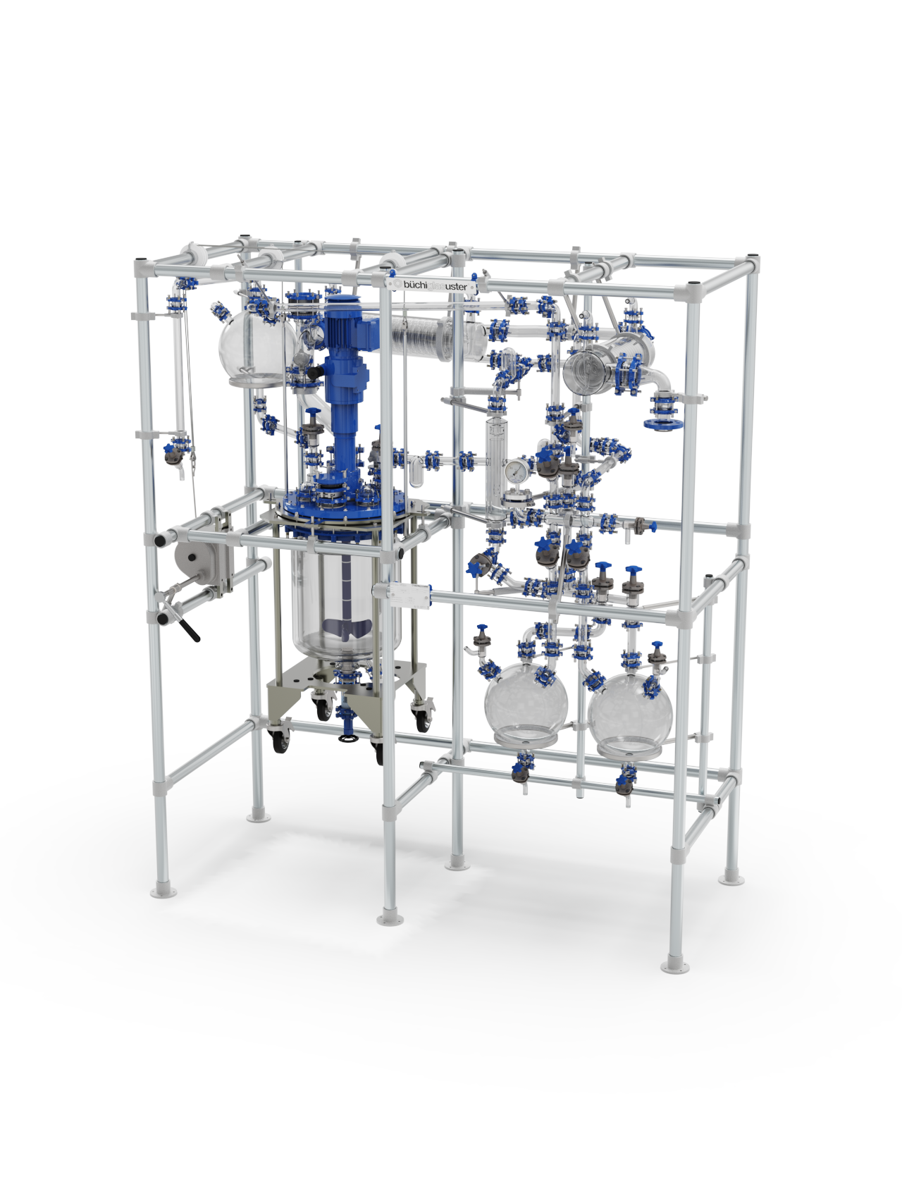 Pilotné a výrobné sklenené reaktory - chemReactor BR/GR