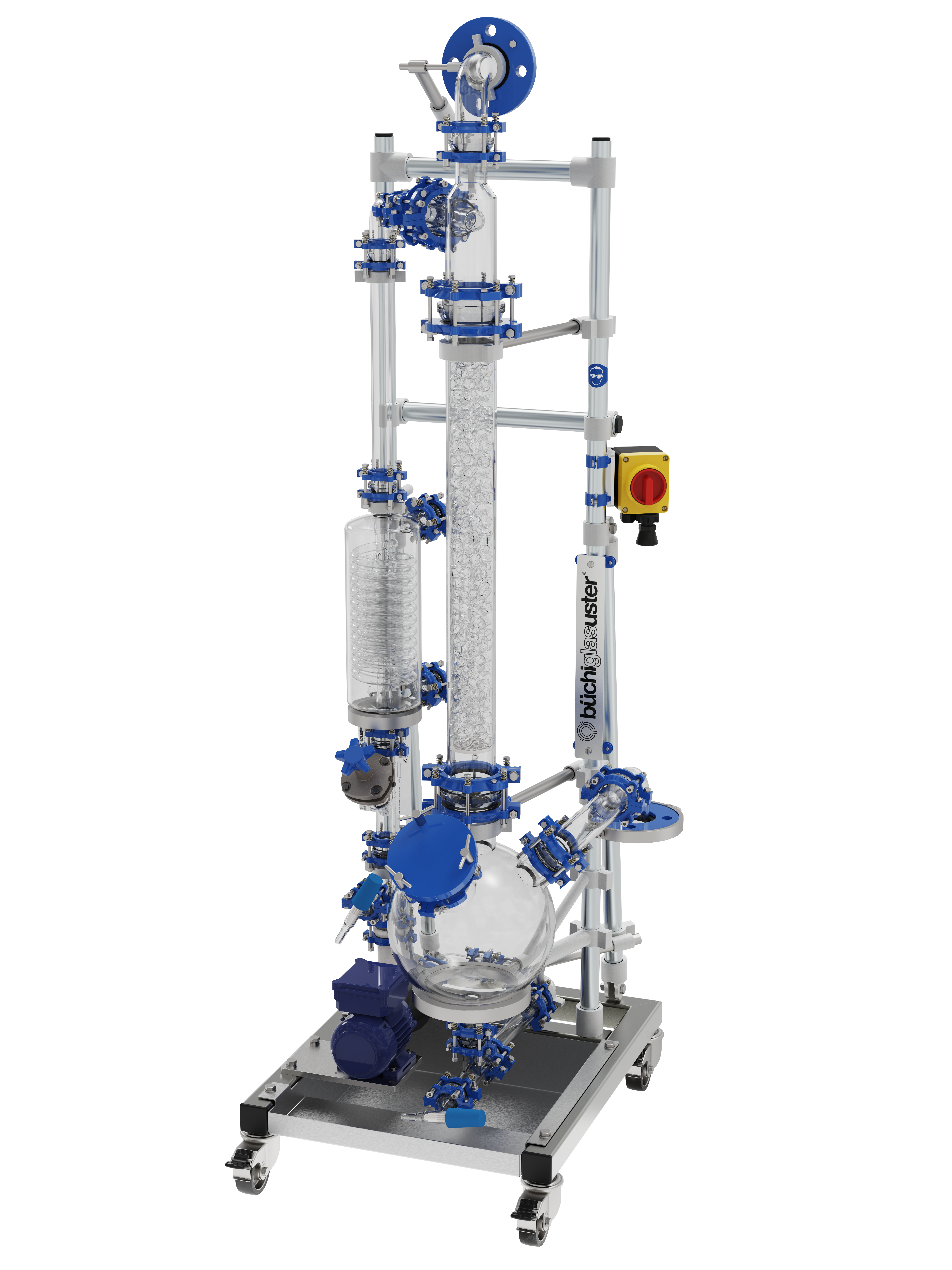 Lab-scale gas scrubbers